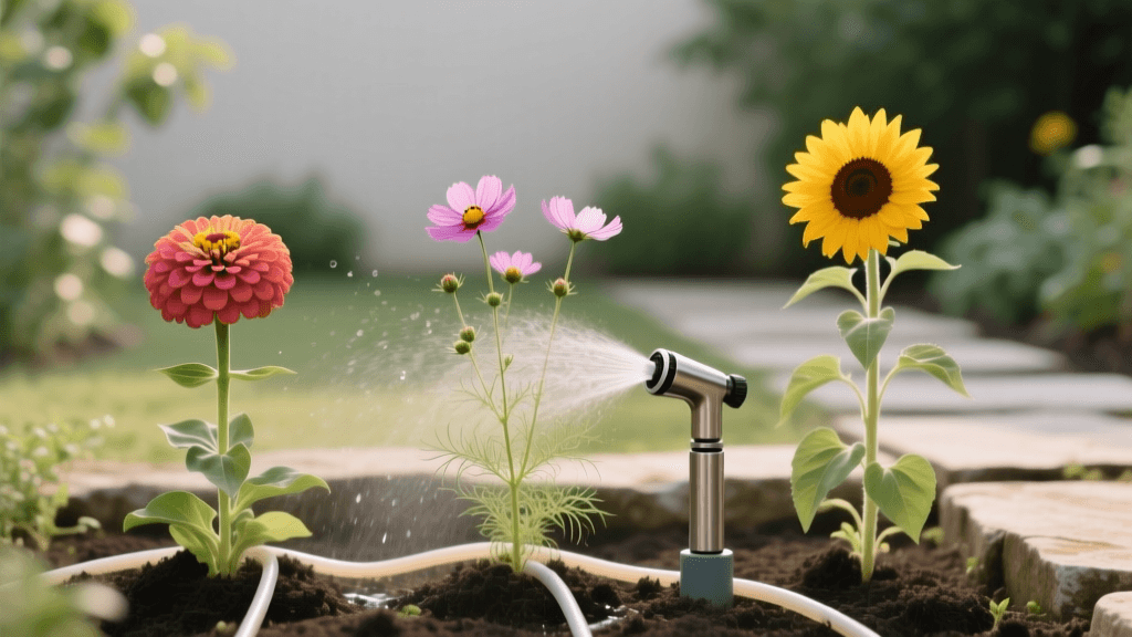 Zinnias vs Cosmos vs Sunflowers: 2026 Irrigation Guide