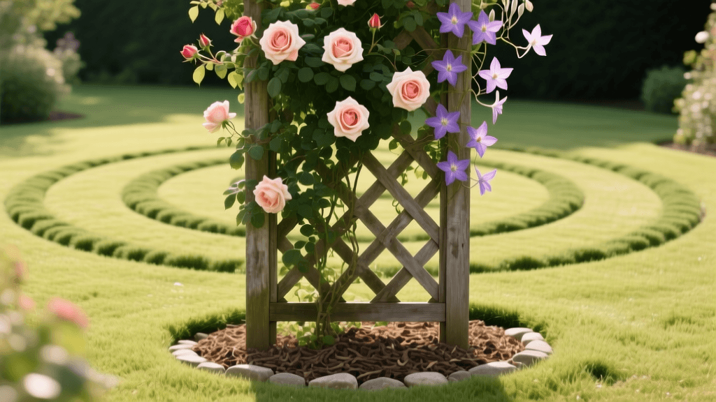 2026 Mowing Patterns For Rose And Clematis Trellis Gardens