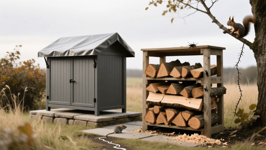 2026 Firewood Storage: Covered vs Open Racks for Wildlife