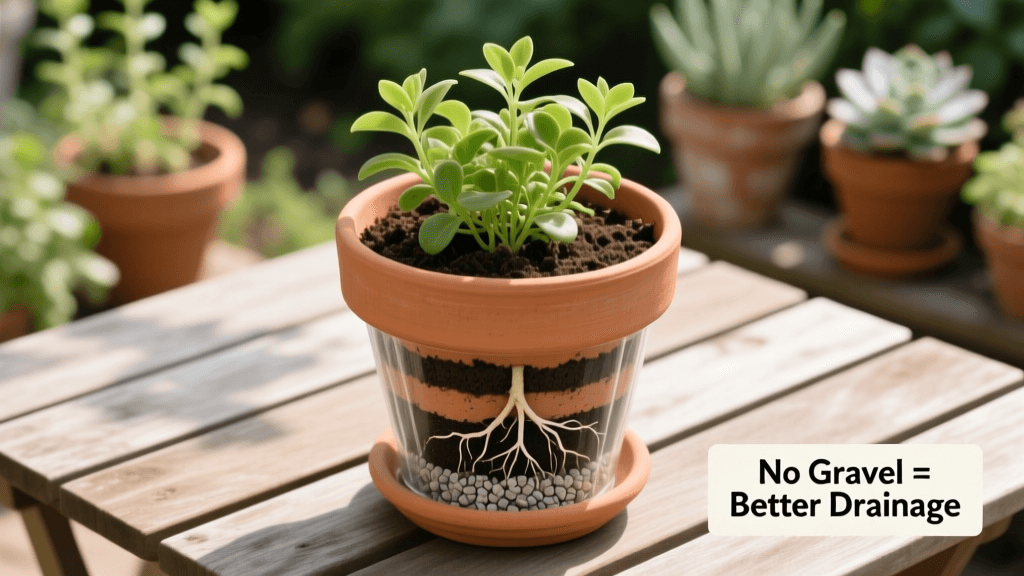 Container Gardening Myths: Gravel, Drainage, and Soil Facts