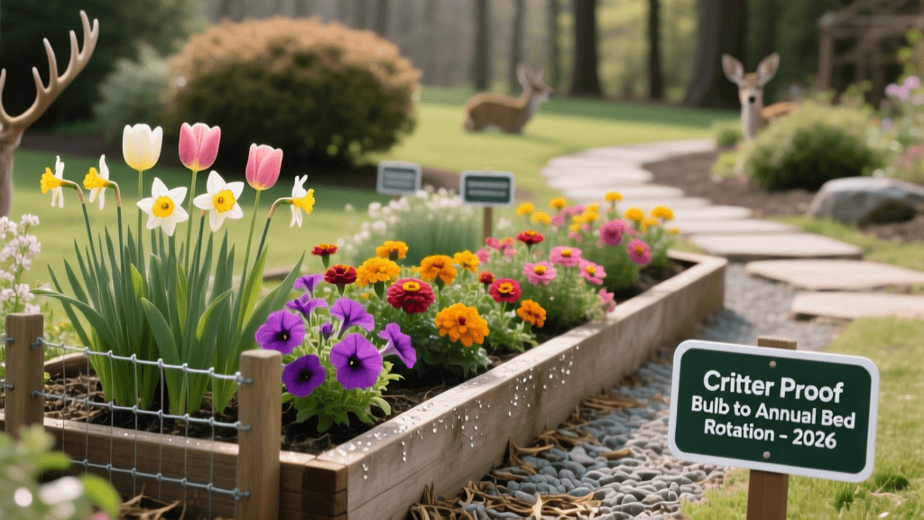 Wildlife-Safe Bed Rotation: Spring Bulbs to Summer Annuals 2026