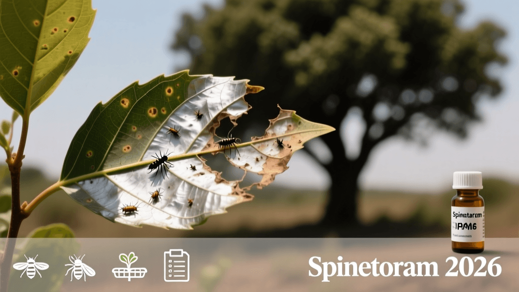 Thrips Damage Identification & Spinetoram Guide 2026
