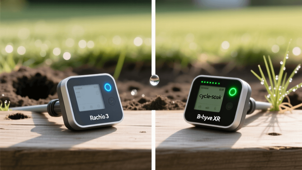 Rachio 3 vs B-hyve XR: Smart Watering After Core Aeration 2026