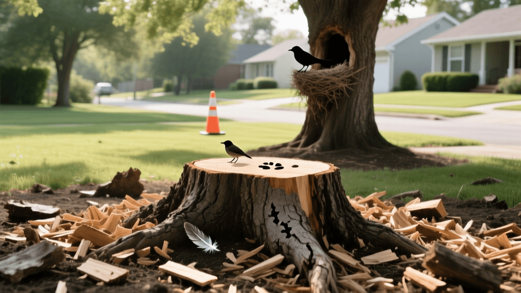 Tree Removal & Stump Grinding Costs 2026: Wildlife Factors