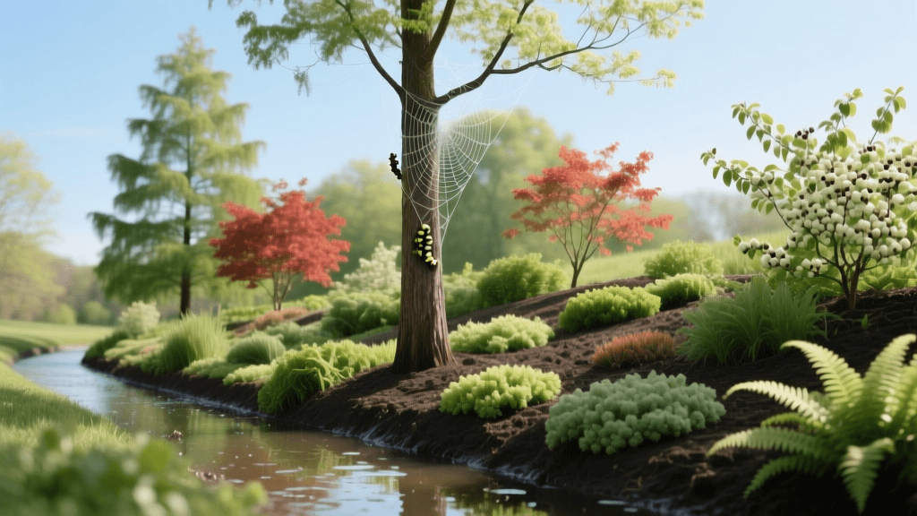 Rain Garden Installation & Tree Web Worm Control 2026