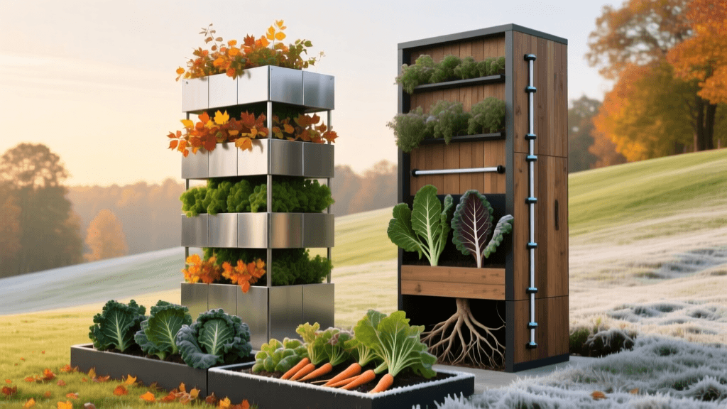 GreenStalk vs Garden Tower 2: 2026 Fall Crop Guide
