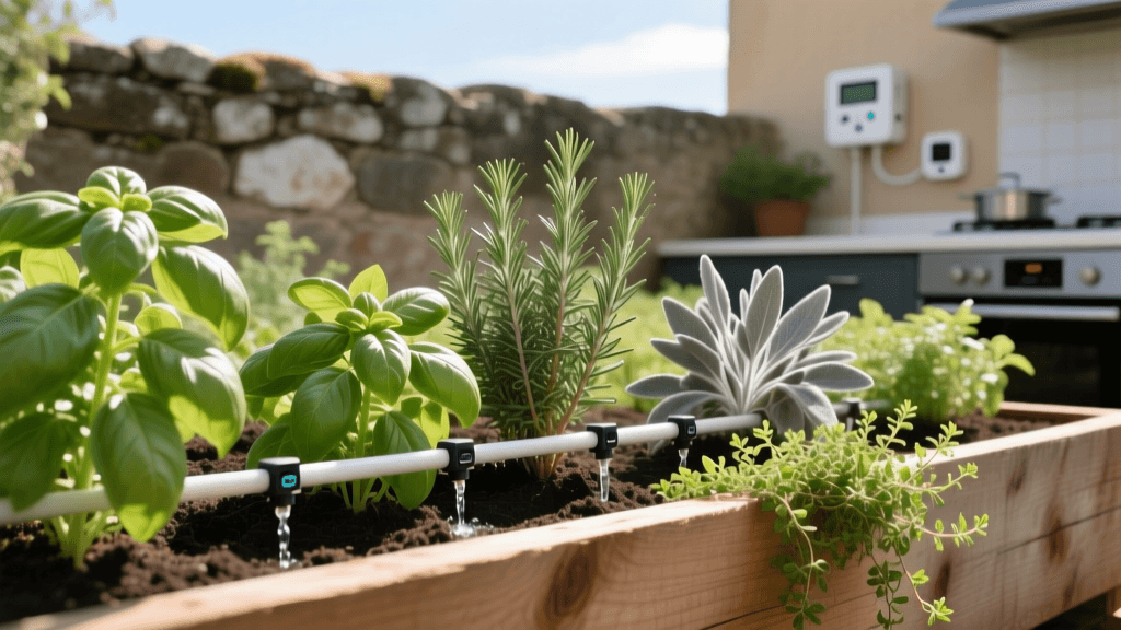 2026 Smart Irrigation For Culinary Herb Garden Design