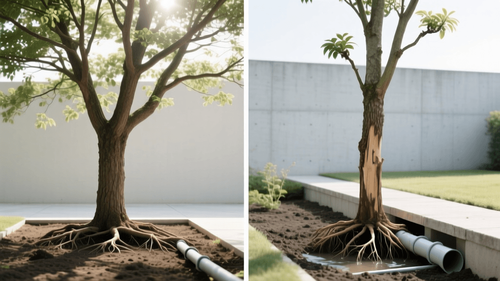 Crown Thinning vs Raising 2026: Protect Drainage Pipes