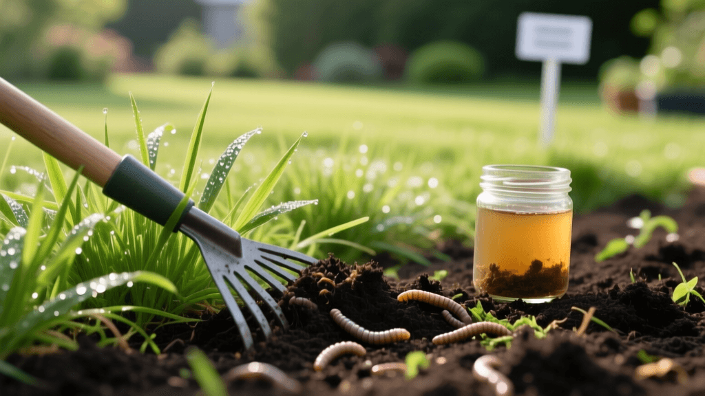 Using Compost to Suppress Lawn Pests and Fungal Diseases