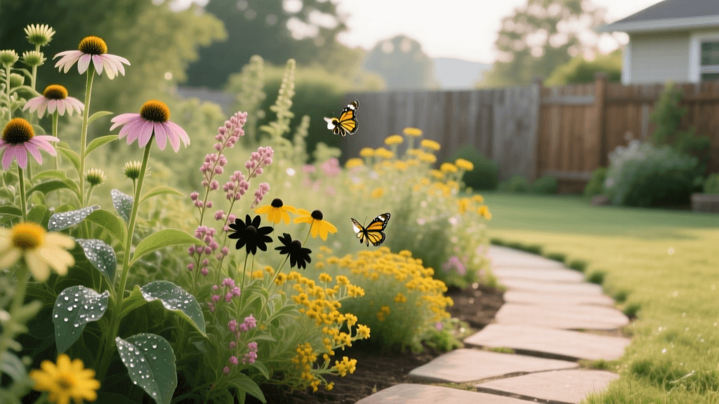 How to Grow a Beginner-Friendly Pollinator Garden Border