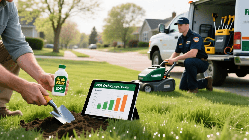 Grub Control Cost Guide: DIY vs Professional Pricing
