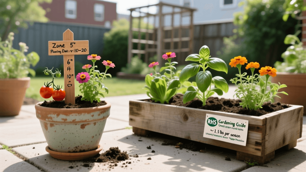 Grow Cut Flowers In Small Space Container Garden