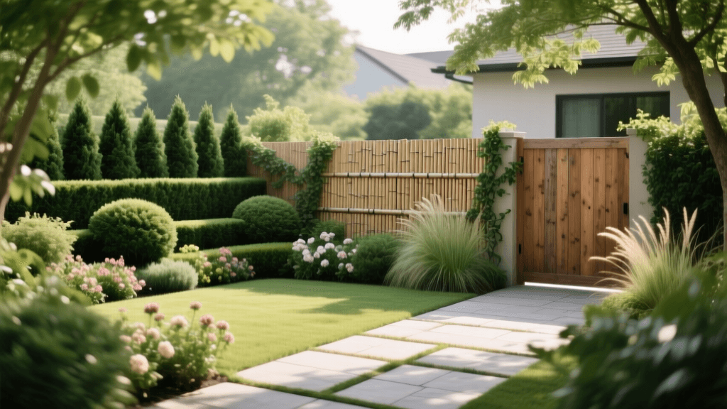 Backyard Privacy Landscaping Plants And Fences