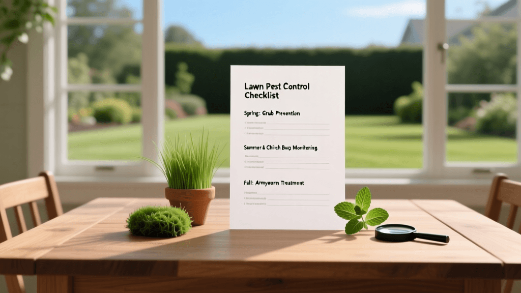 The Ultimate Seasonal Lawn Pest Control Checklist Guide