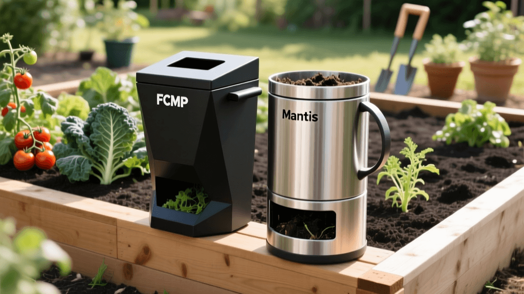 2026 FCMP vs Mantis Dual-Chamber Compost Tumbler Review