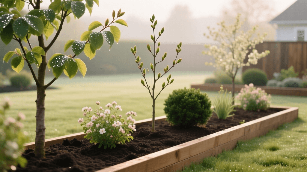 When To Plant Trees And Shrubs For Landscape Beds