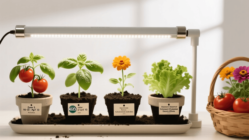 Starting Seeds Indoors With Led Grow Lights