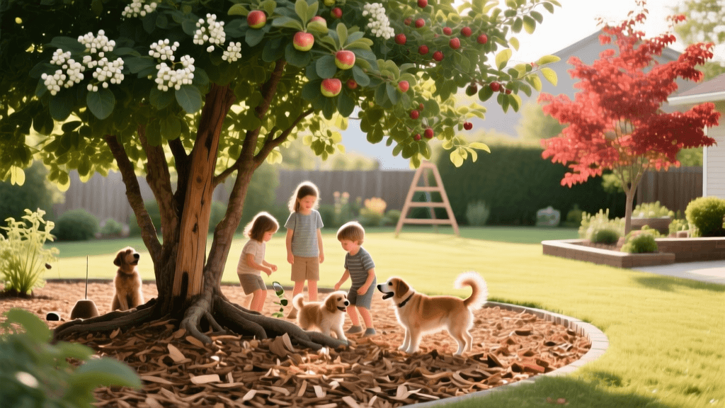 Best Non-Toxic Trees For Pet And Family Play Yards