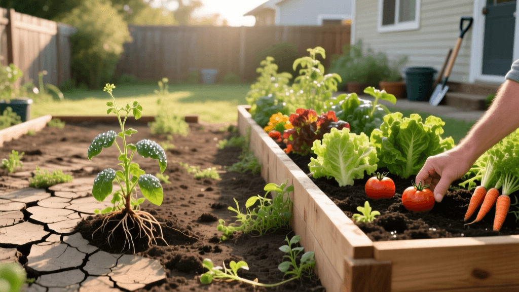 Transform Dead Dirt Into A Thriving Raised Bed Garden