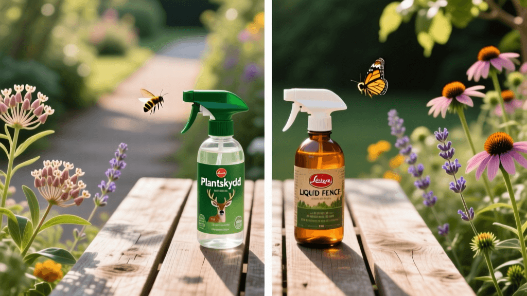 Plantskydd vs Liquid Fence 2026: Best Deer Repellent for Pollinators