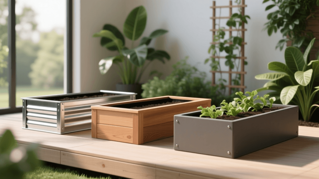 Top Raised Bed Kits: Steel vs Cedar vs Composite Compared