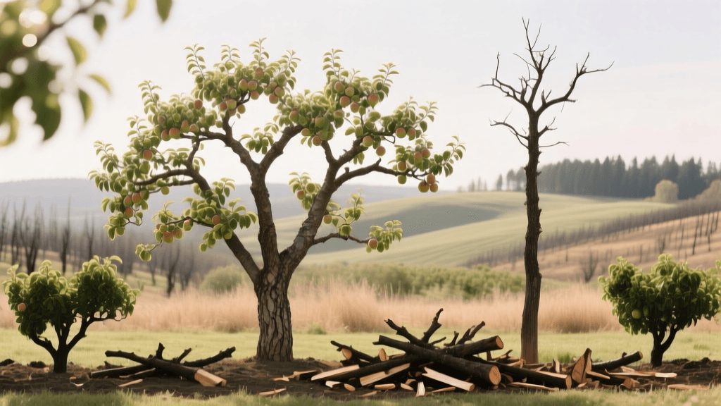 Fire-Resistant Fruit Tree Pruning 2026: Open Center vs Central Leader