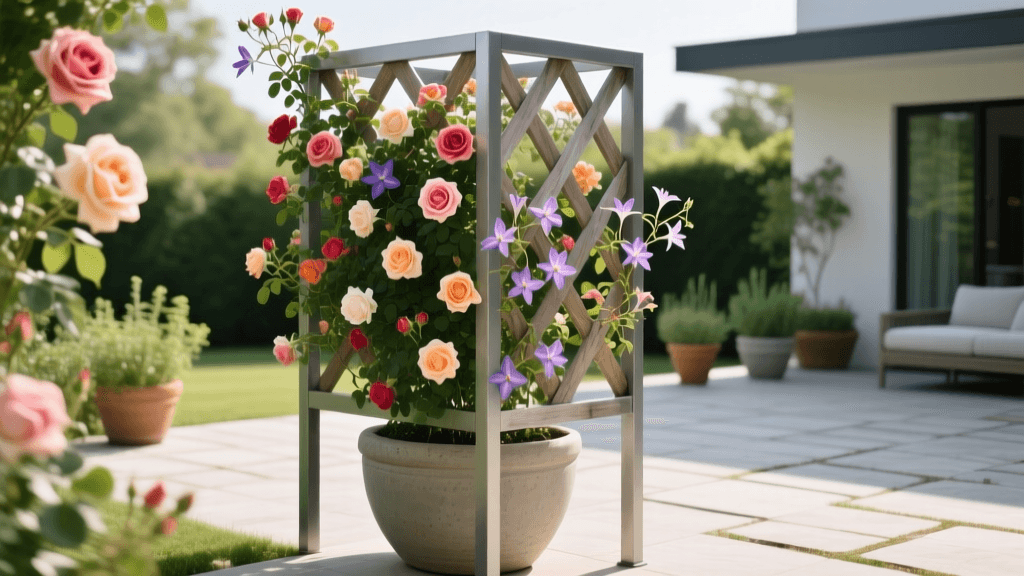 Best Container Trellises For Roses And Clematis 2026