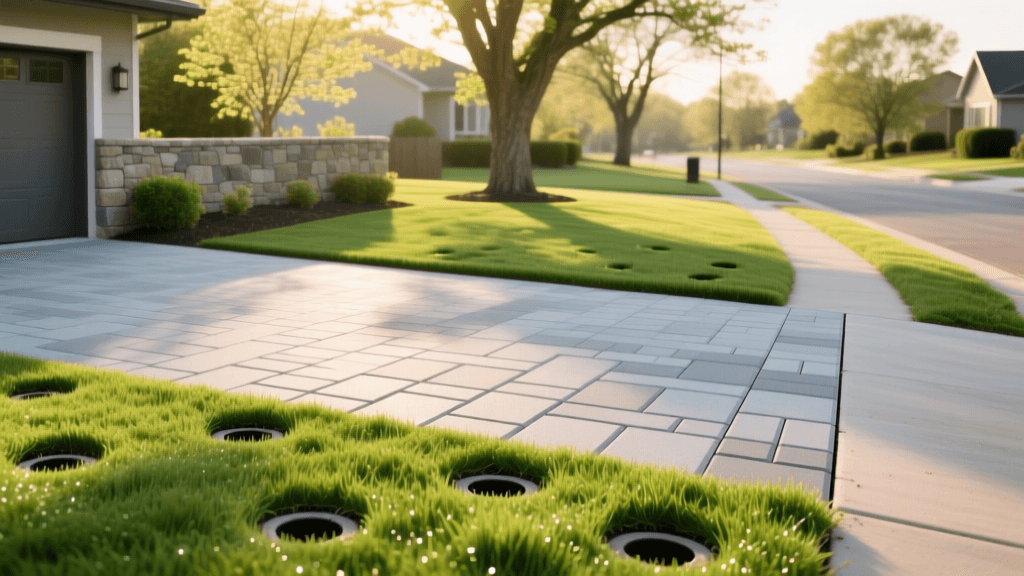 Belgard Aqua-Roc Driveways: 2026 Aeration and Seeding Guide