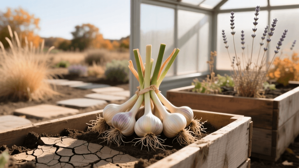 Low-Water Garlic Planting 2026: Hardneck vs Softneck Fall Timing