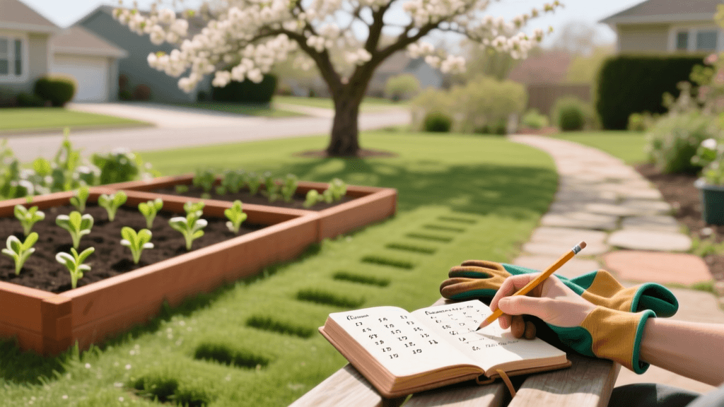 2026 Garden Journal: Planting Calendars, Harvest Logs & Mowing