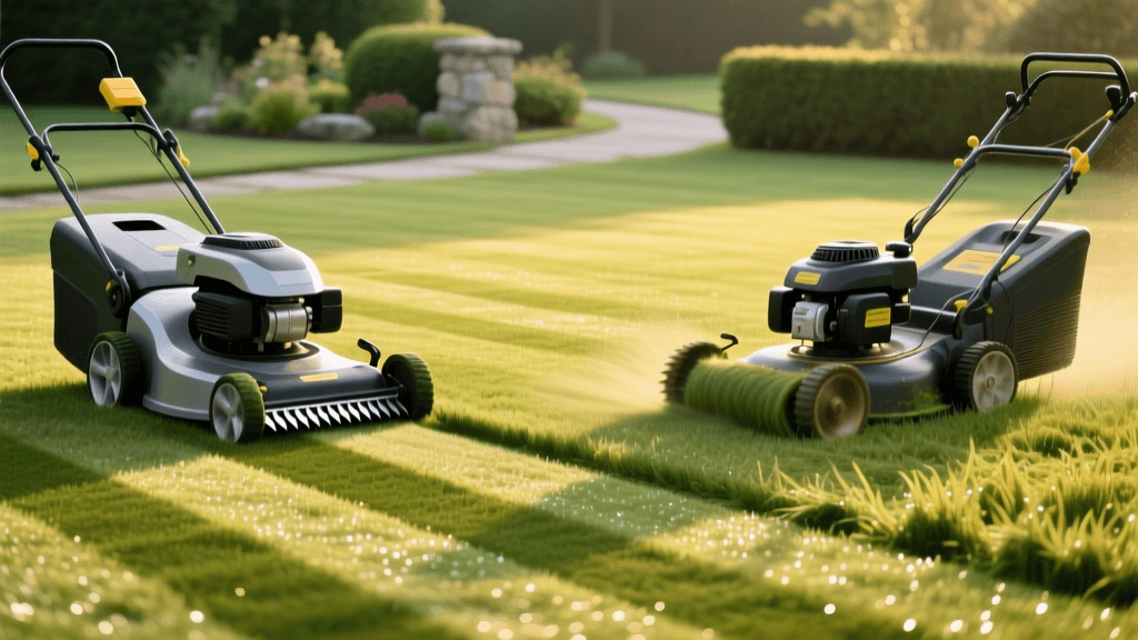Reel vs Rotary Mower for Bermuda Grass: 2026 Photo Guide