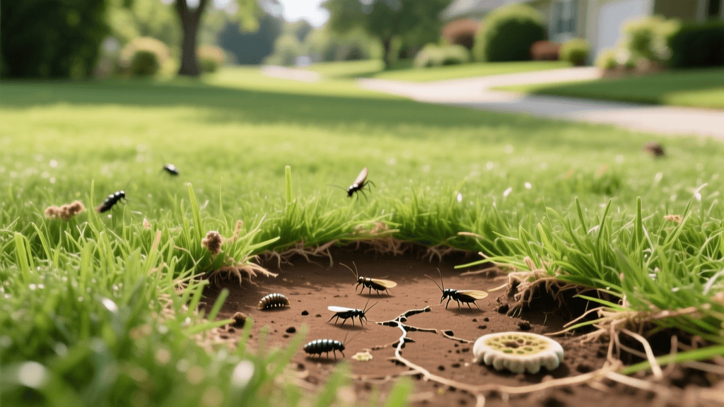 Diagnosing Brown Lawn Patches: Grubs, Chinch Bugs, or Fungus?