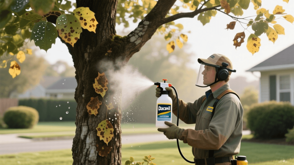 Photographing Anthracnose & Daconil Treatment Guide 2026