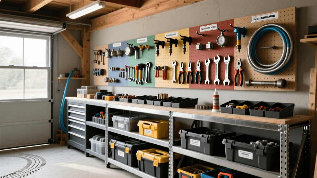 2026 Irrigation Shed Pegboard & Shelving Organization Guide