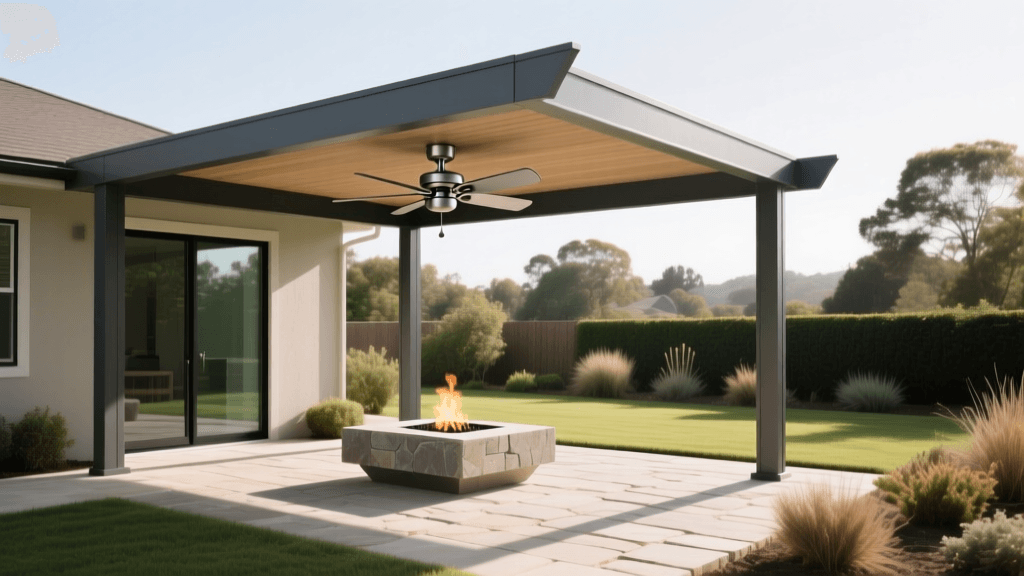 2026 Fire-Resistant Pergolas: Attached vs Freestanding Fan Mounts