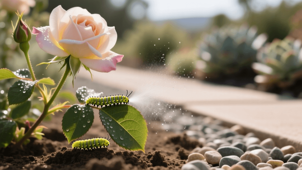 2026 Guide: Sawfly Larvae ID & Spinosad Treatment for Xeric Roses