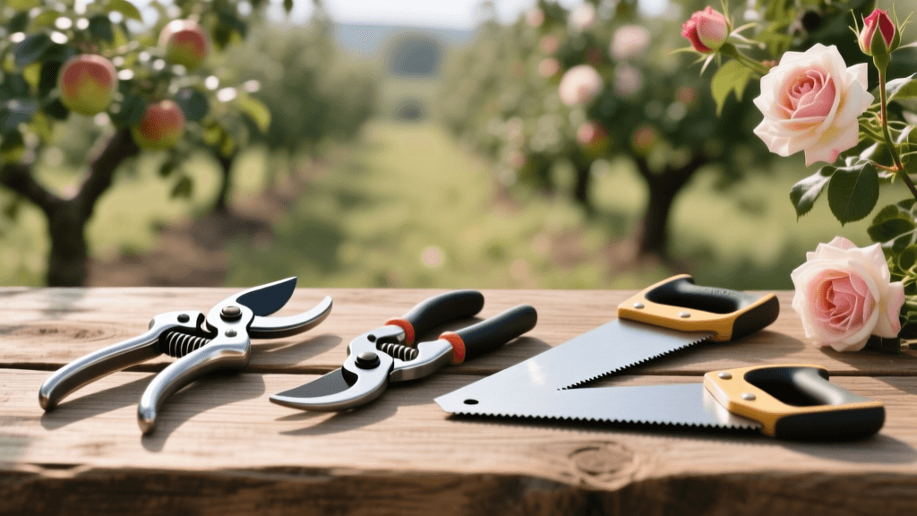 Essential Pruning Tools for Home Orchards and Roses
