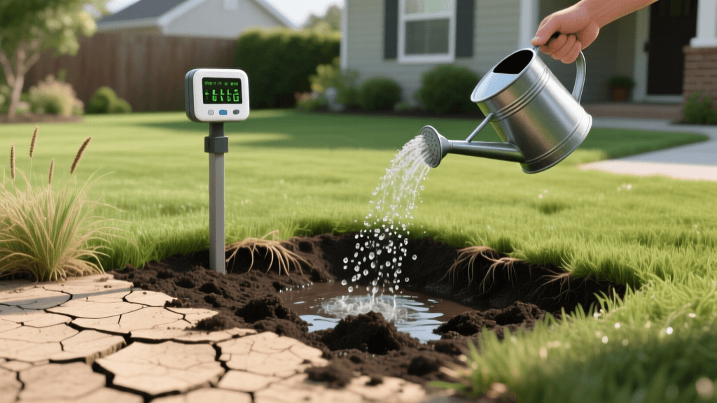 Drought-Proofing Lawns: Deep Watering and Soil Moisture Tactics