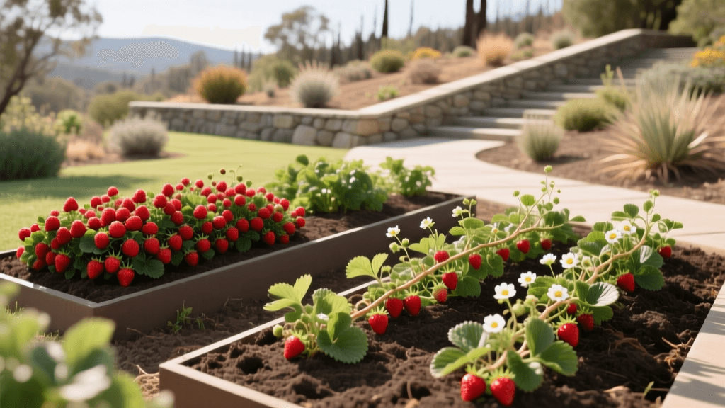 Fire-Resistant Garden 2026: June-Bearing vs Everbearing Strawberries