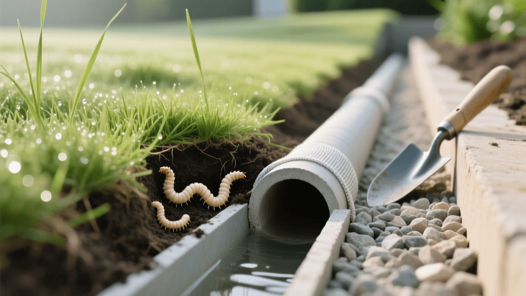 Grub Worm ID & Bayer Advanced 24-Hour Fix: 2026 Drainage Guide