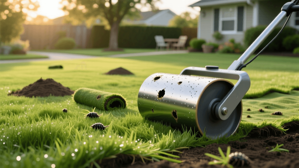 2026 Lawn Roller Guide: Sod & Molehill Repair After Webworms