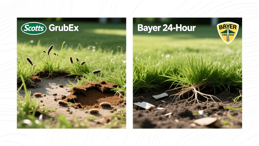 Photo Guide: Scotts GrubEx vs Bayer 24-Hour Grub Control 2026