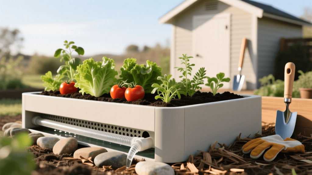 Build Drought-Proof Wicking Raised Beds for Vegetables