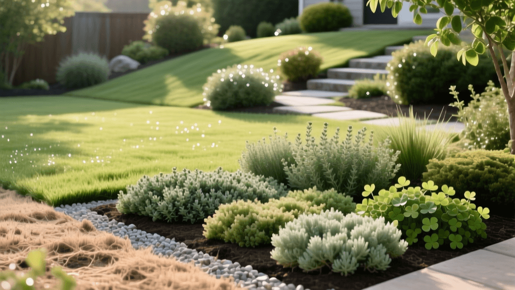 Replace Turfgrass With Drought-Tolerant Groundcovers