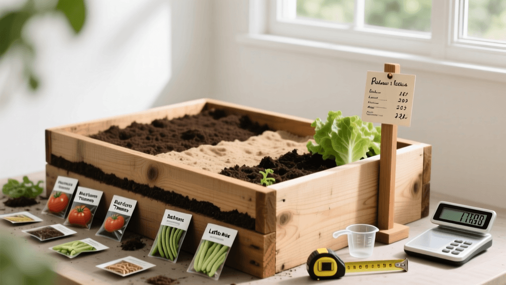 Cost Breakdown: Building and Planting a Raised Bed