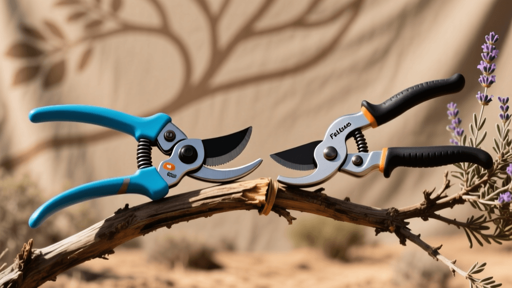 Fiskars vs Felco Pruners: Bypass & Anvil Xeriscape Guide 2026