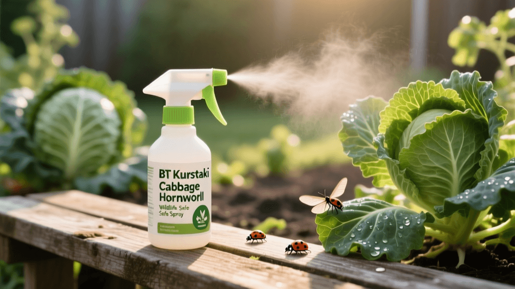 2026 BT Kurstaki Guide: Safe Cabbage & Hornworm Control