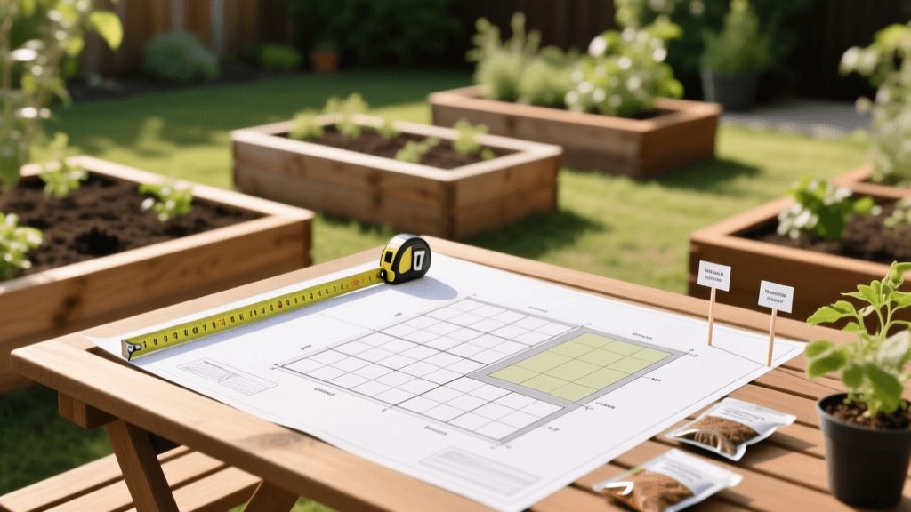 Raised Bed Garden Layouts: Square Foot Planning Guide