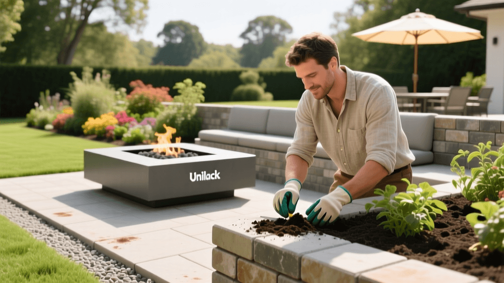Fertilizing Near Unilock Fire Pits: 2026 Safe Schedule