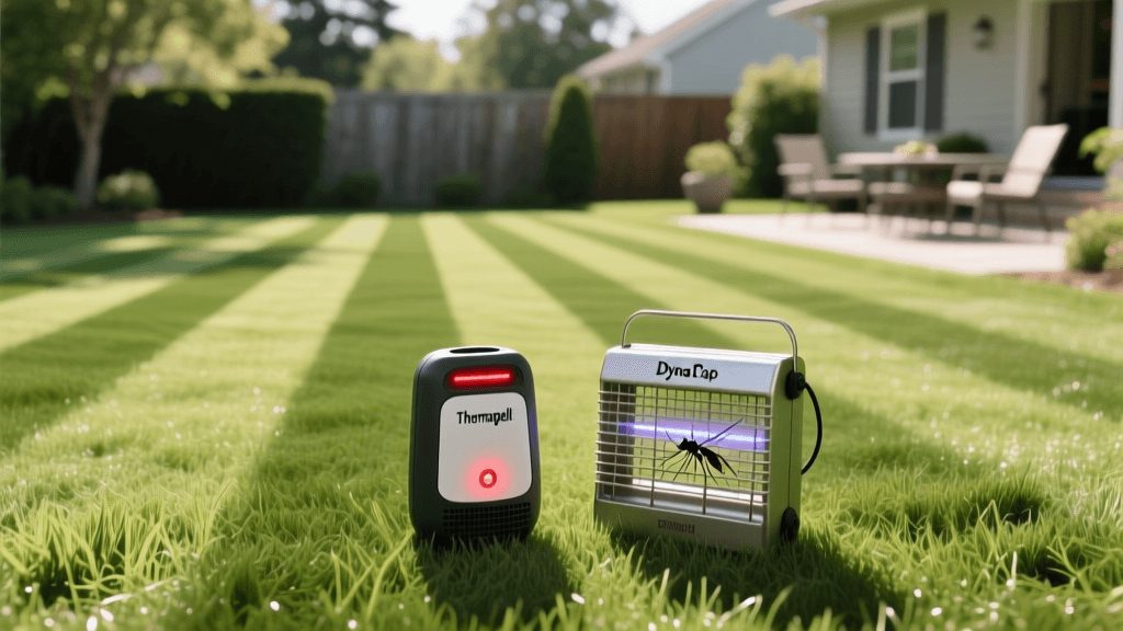 Thermacell vs DynaTrap 2026: Best Mosquito Control For Striped Lawns